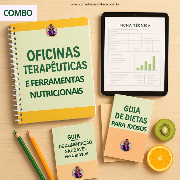 Combo de Oficinas Terapêuticas e Ferramentas Nutricionais